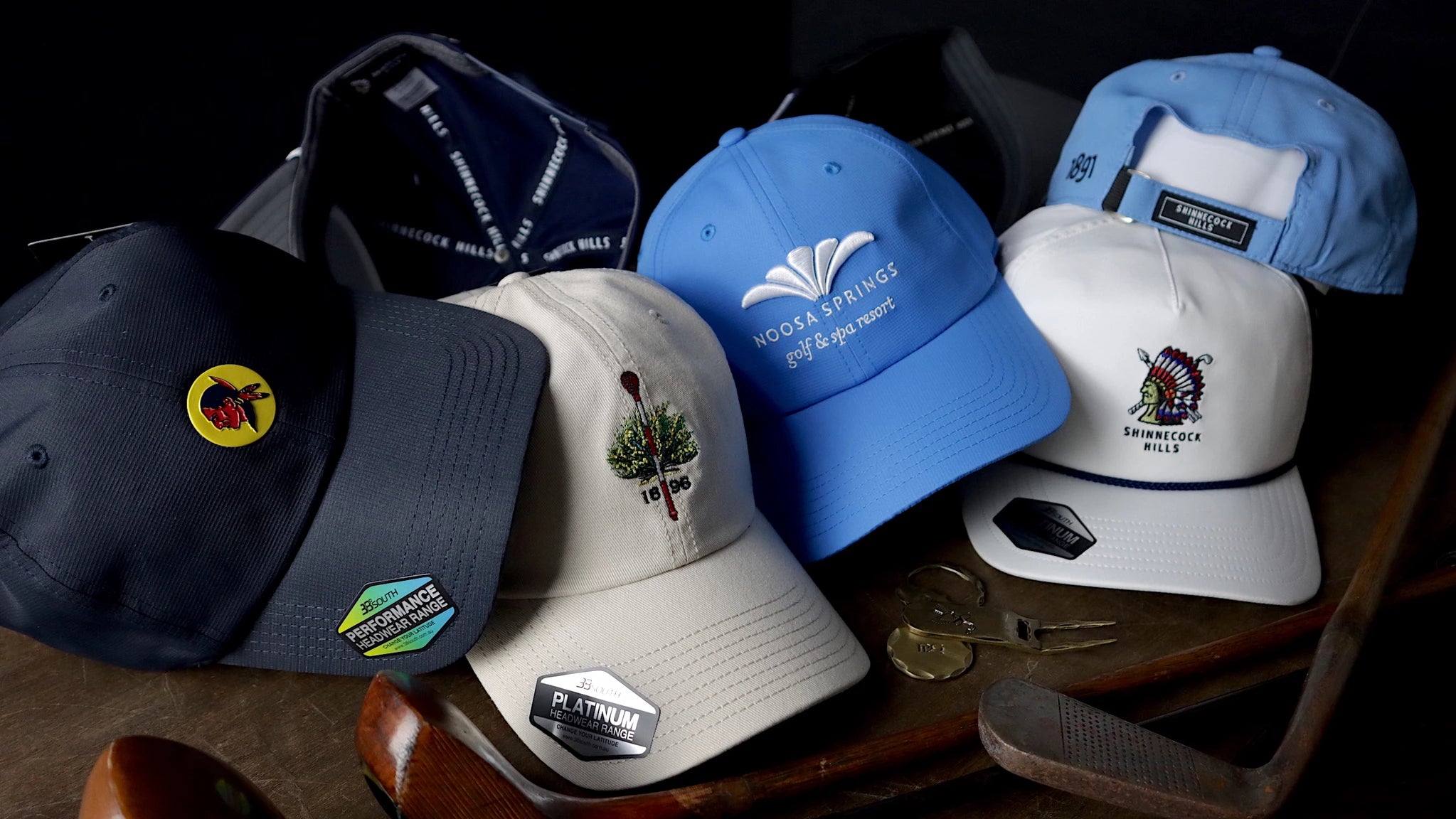 Custom golf caps deals