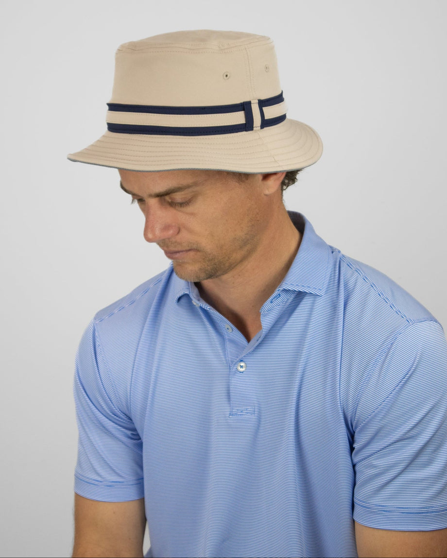 38 South Platinum Tech Bucket Hat - A2Z Golf