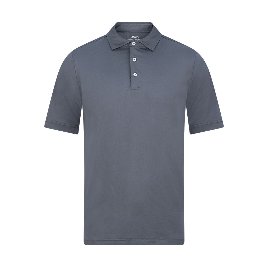 38 South Polo - Mens Platinum Solid – A2Z Golf