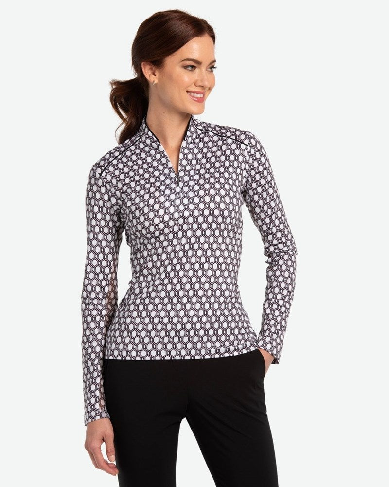 EPNY Sun Top - L/S Graphic Tricolour – A2Z Golf