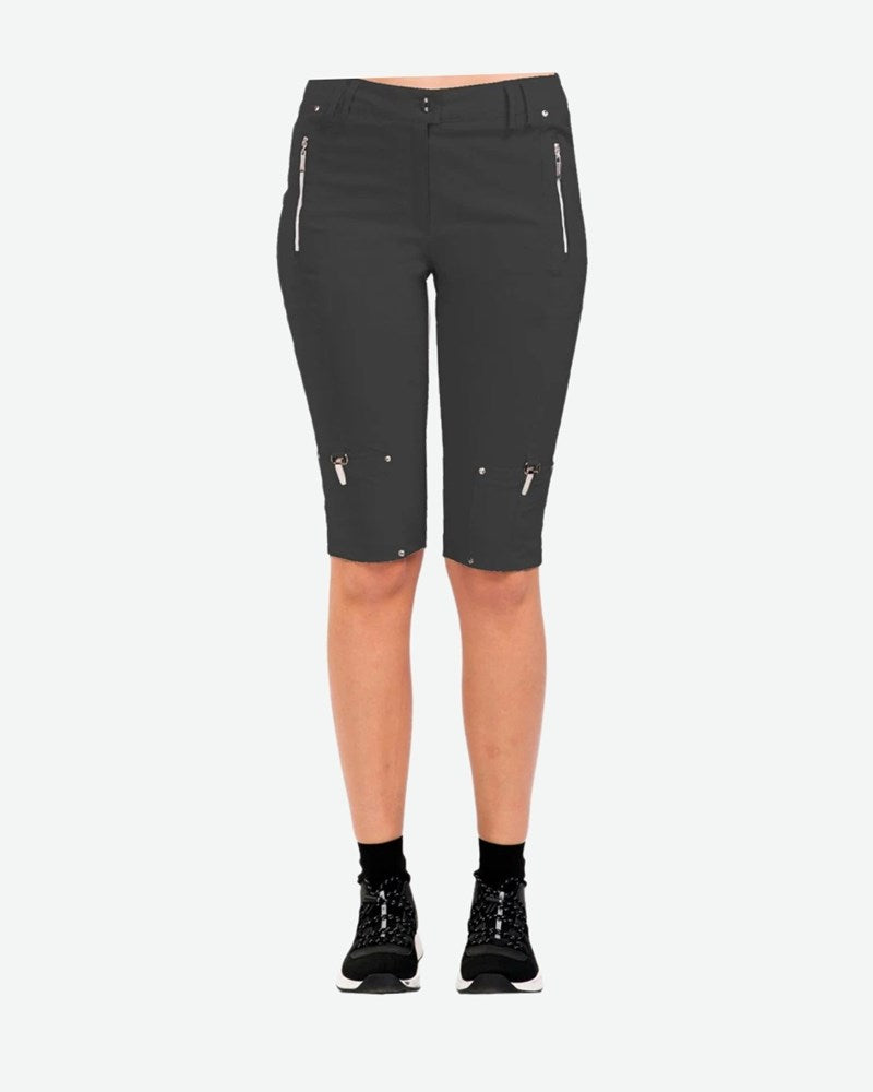 Even&Odd Short - dark blue denim/denim bleu foncé Even&Odd Short - dark blue denim/denim bleu foncé