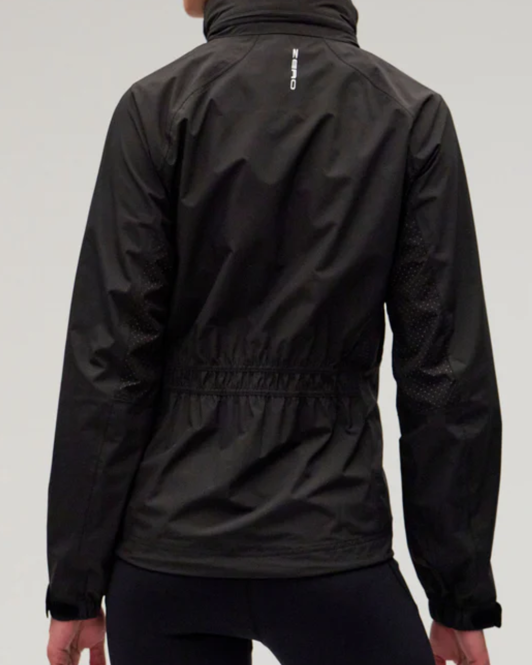 Zero Restriction Ladies Jacket - Olivia Hooded - Black/Silver